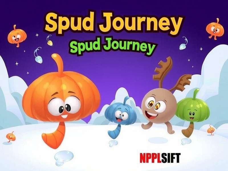 Spud Journey Official Game Cover Spud Journey Game Cover Art